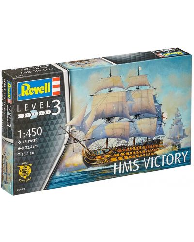 Сглобяем модел Revell - Ветроходен кораб Victory (05819) - 4