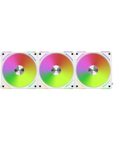 Вентилатори Lian-Li - ALV2 White, 120 mm, RGB, 3 броя, контролер - 1