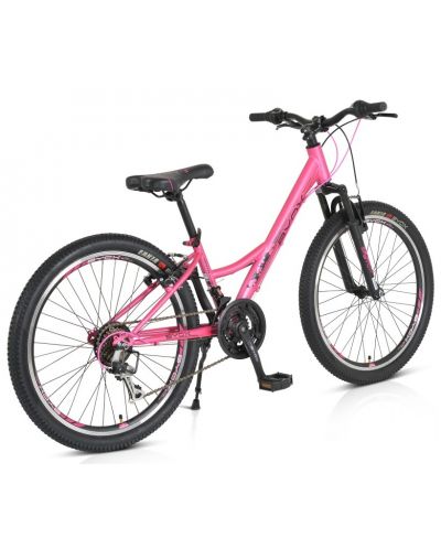 Велосипед със скорости Byox - Princess, розов, 24'' - 3