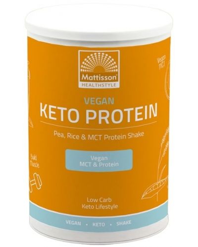 Vegan Keto Protein, 350 g, Mattisson Healthstyle - 1