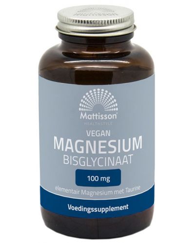 Vegan Magnesium Bisglycinate, 90 таблетки, Mattisson Healthstyle - 1