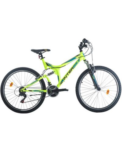 Велосипед със скорости Interbike - Parallax, 26'', зелен - 1