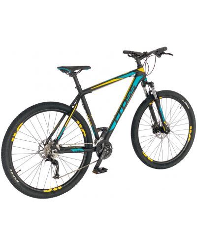 Велосипед със скорости Cross - GRX 9 HDB, 29" , черен/жълт - 2
