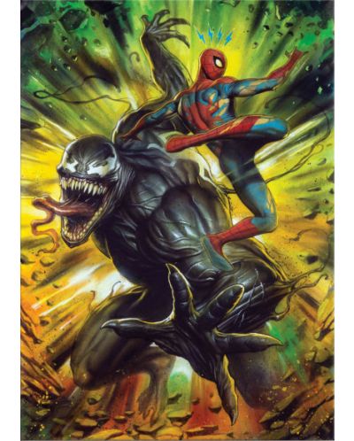 Метален постер Displate - Venom: Venom vs Spider-man - 1