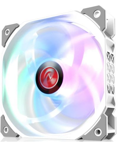 Вентилатор Raijintek - AGERAS 12 white, 120 mm, RGB - 1