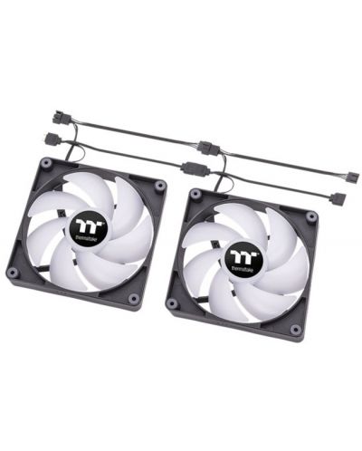 Вентилатори Thermaltake - CT140 ARGB, 140 mm, 2 броя, черни - 3