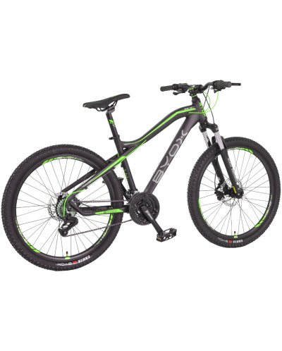 Велосипед със скорости Byox - Alloy HDB B7, 26'', зелен - 3