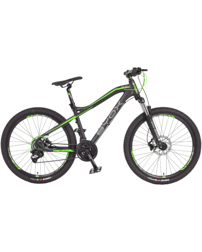 Велосипед със скорости Byox - Alloy HDB B7, 26'', зелен - 1