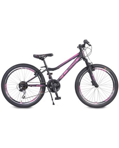 Велосипед със скорости Byox - Zante, 24, розов - 1