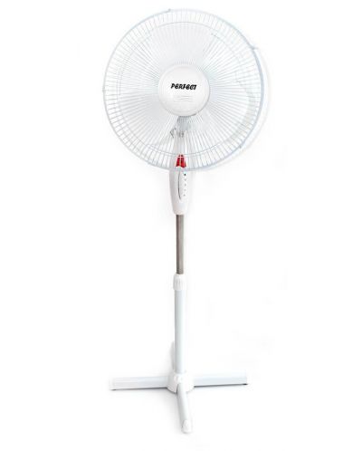 Вентилатор Perfect - FM-3211, 3 скорости, 40 cm, бял - 1