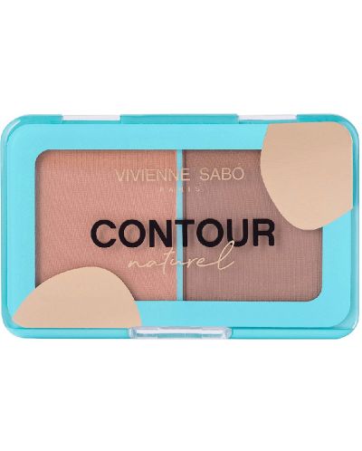 Vivienne Sabó Палитра скулптор за лице Contour Naturel, 04, 6 g - 2