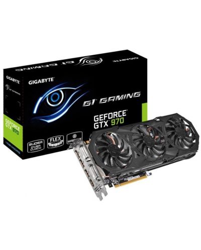 Видеокарта Gigabyte - GeForce GTX 970 Gaming Edition, 4GB, GDDR5