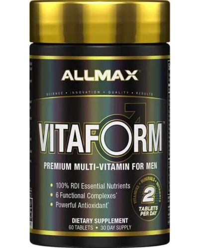 Vitaform, 60 таблетки, AllMax Nutrition - 2