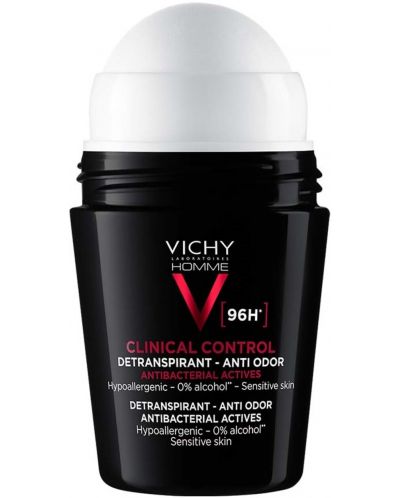 Vichy Homme Рол-он против изпотяване Clinical Control, 50 ml - 2