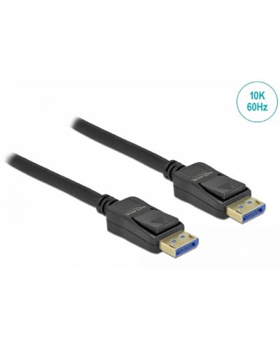 Видео кабел Delock - 80261, DisplayPort/DisplayPort, 1 m, черен - 1