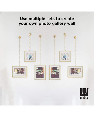 Висящи рамки за снимки Umbra - Fotochain, 3 броя - 6