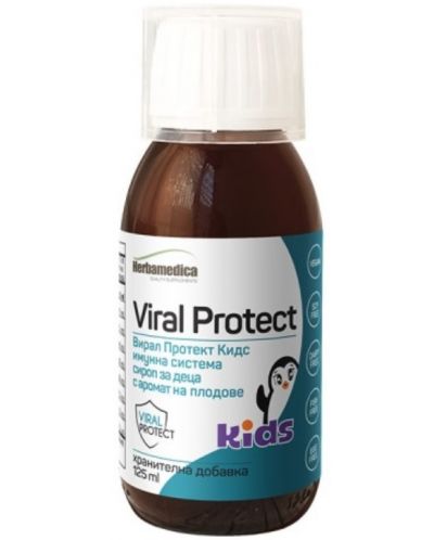 Viral Protect Kids Сироп, 125 ml, Herbamedica - 1