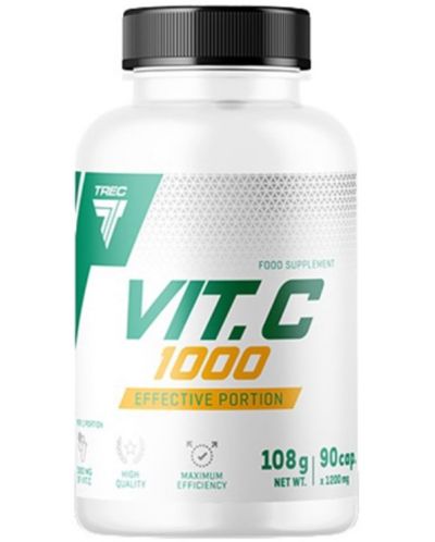 Vit. C 1000, 90 капсули, Trec Nutrition - 1