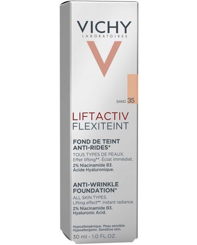 Vichy Liftactiv Фон дьо тен Flexiteint, №35 Sand, SPF20, 30 ml - 2