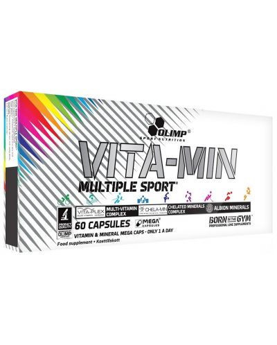 Vita-Min Multiple Sport, 60 капсули, Olimp - 1