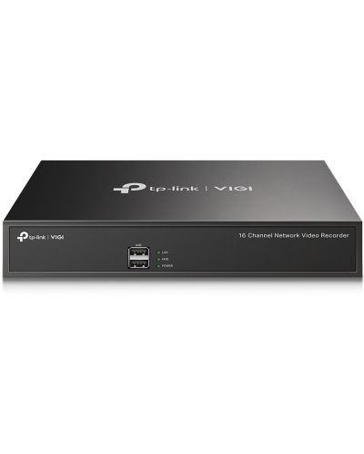Видео рекордер TP-Link - VIGI NVR1016H, 16-канален, черен - 1
