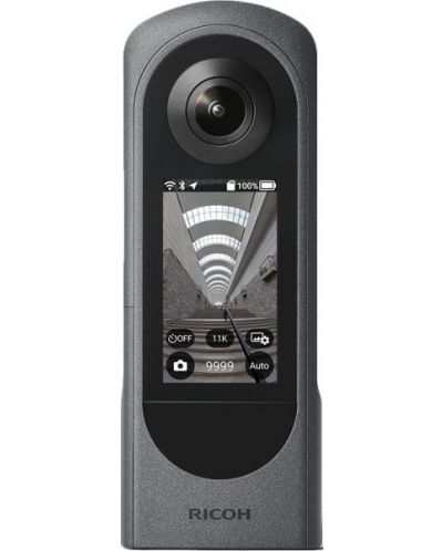 Видеокамера Ricoh - Theta X, 46GB, Metallic Grey - 1