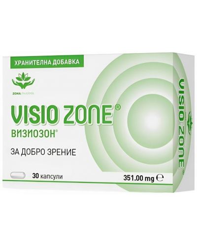Визиозон, 351 mg, 30 капсули, Zona Pharma - 1
