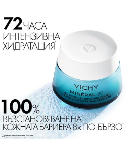 Vichy Minéral 89 Лек хидратиращ крем, 50 ml - 5