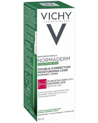 Vichy Normaderm Ежедневна коригираща грижа Phytosolution, 50 ml - 2