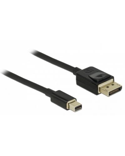 Видео кабел Delock - 84928, Mini DisplayPort/DisplayPort, 2 m, черен - 2