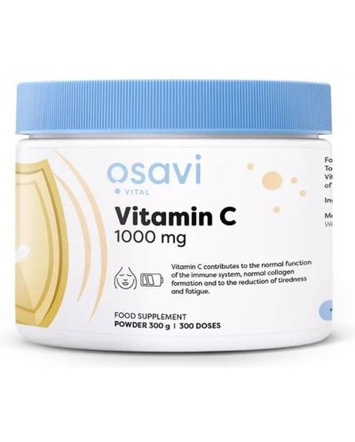 Vitamin C, 1000 mg, 300 g, Osavi - 1