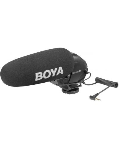 Видео микрофон Boya - BY-BM3030 shotgun, черен - 1
