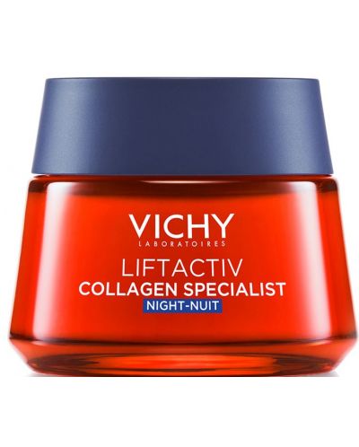 Vichy Liftactiv Нощен крем Collagen Specialist, 50 ml - 1