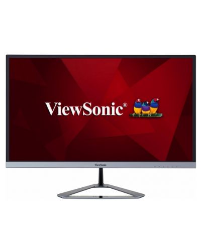 Viewsonic VX2276-SMHD 22" 16:9 (21.5"), 1920 x 1080 Full HD, 4ms, VGA, HDMI, DisplayPort, speaker, 80,000,000:1 DCR, Brightness 250 cd/m2, H178 / V178 viewing angle, Frameless IPS, silver bezel - 1