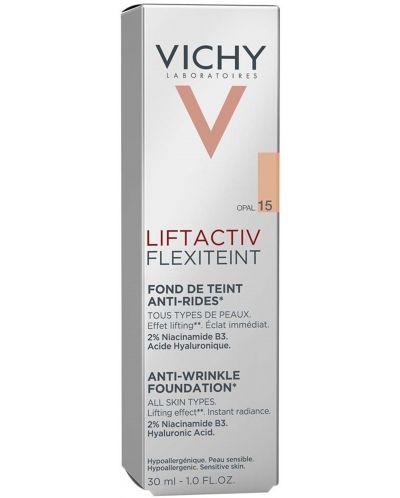 Vichy Liftactiv Фон дьо тен Flexiteint, №15 Opal, SPF 20, 30 ml - 2