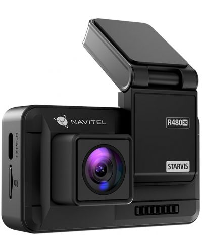 Видеорегистратор Navitel - R480 2K, черен - 4