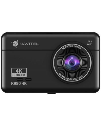 Видеорегистратор Navitel - R980 4K, черен - 1