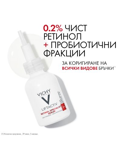 Vichy Liftactiv Серум Retinol A+ Specialist, 30 ml - 4