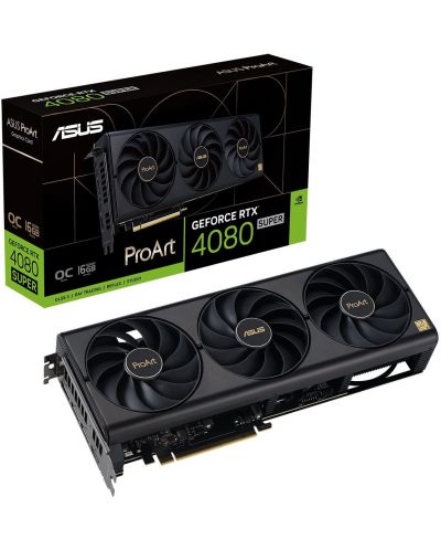 Видеокарта ASUS - GeForce RTX 4080 Super ProArt OC, 16GB, GDDR6X - 1