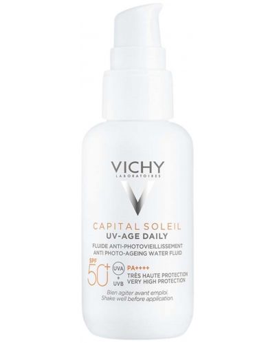 Vichy Capital Soleil Флуид за лице UV-Age Daily, SPF 50+, 40 ml - 1