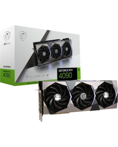 Видеокарта MSI - GeForce RTX 4090 SUPRIM X, 24GB, GDDR6X - 1