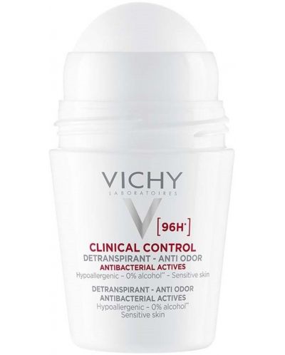 Vichy Deo Комплект - Рол-он против изпотяване Clinical Control, 2 x 50 ml - 2