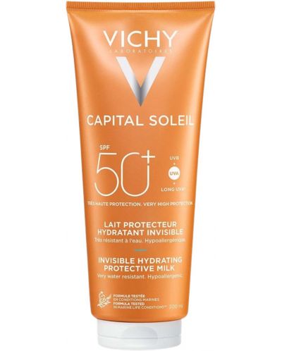 Vichy Capital Soleil Слънцезащитно мляко за лице и тяло, SPF50+, 300 ml - 1