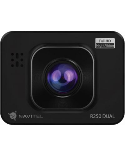 Видеорегистратор Navitel - R250 Dual, черен - 2