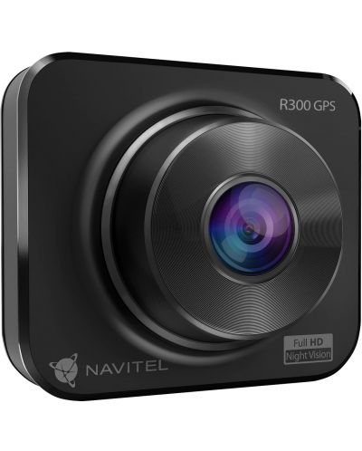 Видеорегистратор Navitel - R300 GPS, черен - 1