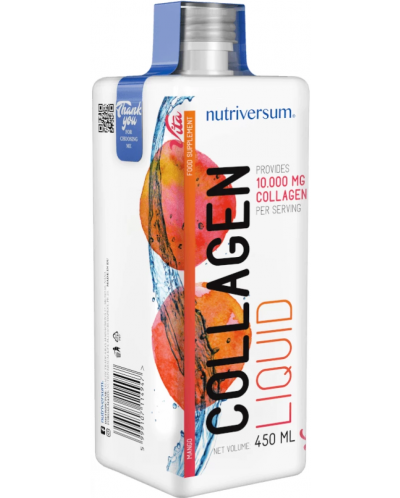 Vita Collagen Liquid 10000, манго, 450 ml, Nutriversum - 1