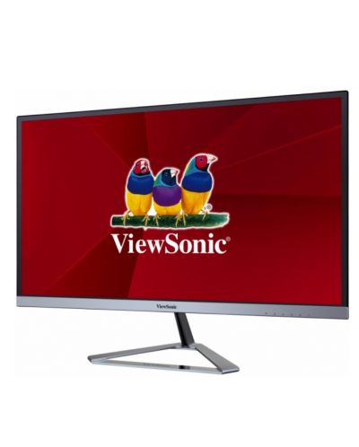 Viewsonic VX2276-SMHD 22" 16:9 (21.5"), 1920 x 1080 Full HD, 4ms, VGA, HDMI, DisplayPort, speaker, 80,000,000:1 DCR, Brightness 250 cd/m2, H178 / V178 viewing angle, Frameless IPS, silver bezel - 2