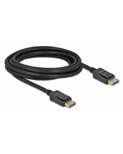 Видео кабел Delock - 80263, DisplayPort/DisplayPort, 3 m, черен - 1