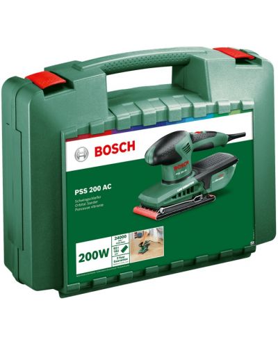 Виброшлайф Bosch - PSS 200 AC, 230V, 200W, 92 x 182 mm - 2