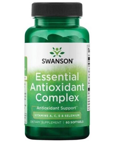 Essential Antioxidant Complex, 60 капсули, Swanson - 1